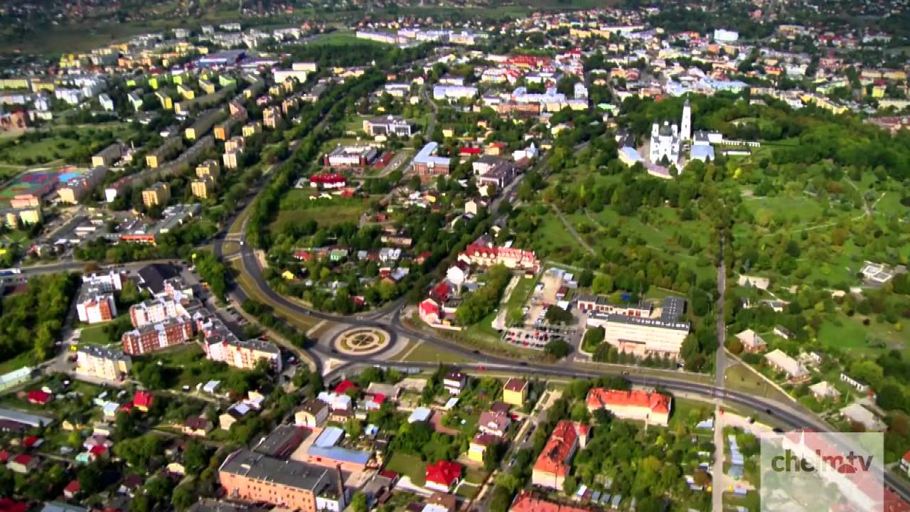 Chełm z lotu ptaka | chelm.tv