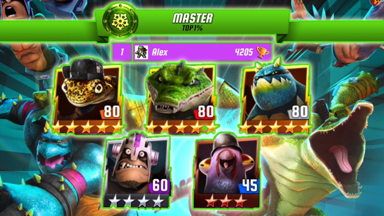 Mighty Mutanimals on Top - TMNT Legends