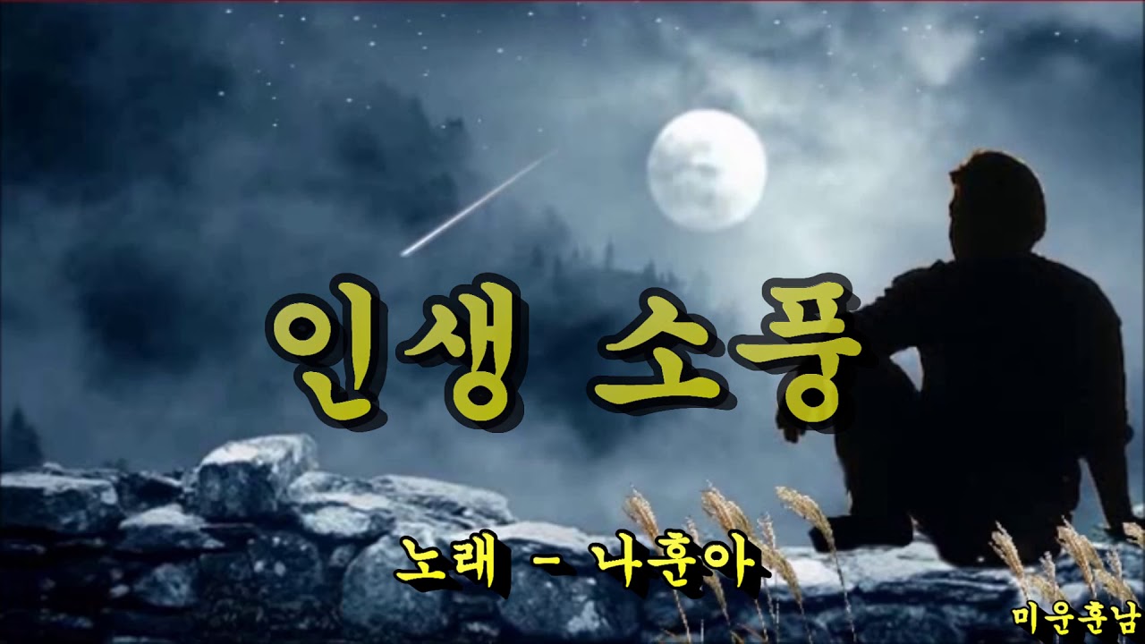 인생 소풍  -  나훈아