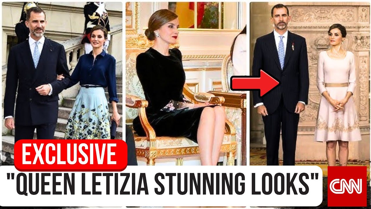 Most beautiful and gorgeous queen Letizia of Spain dress styles/biography of 👑 queen Letizia