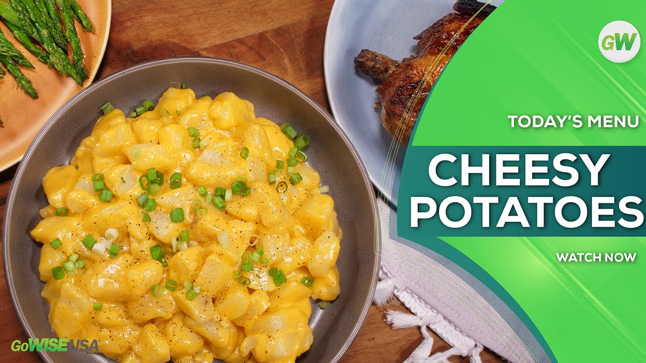 Pressure Cooker Cheesy Potatoes