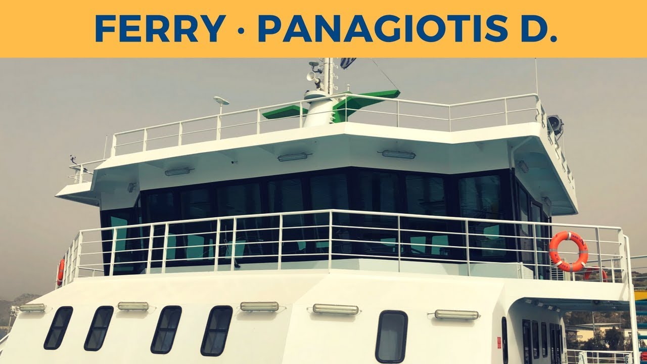 Passage ferry PANAGIOTIS D., Perama - Paloukia (Athonitis Shipping Co.)
