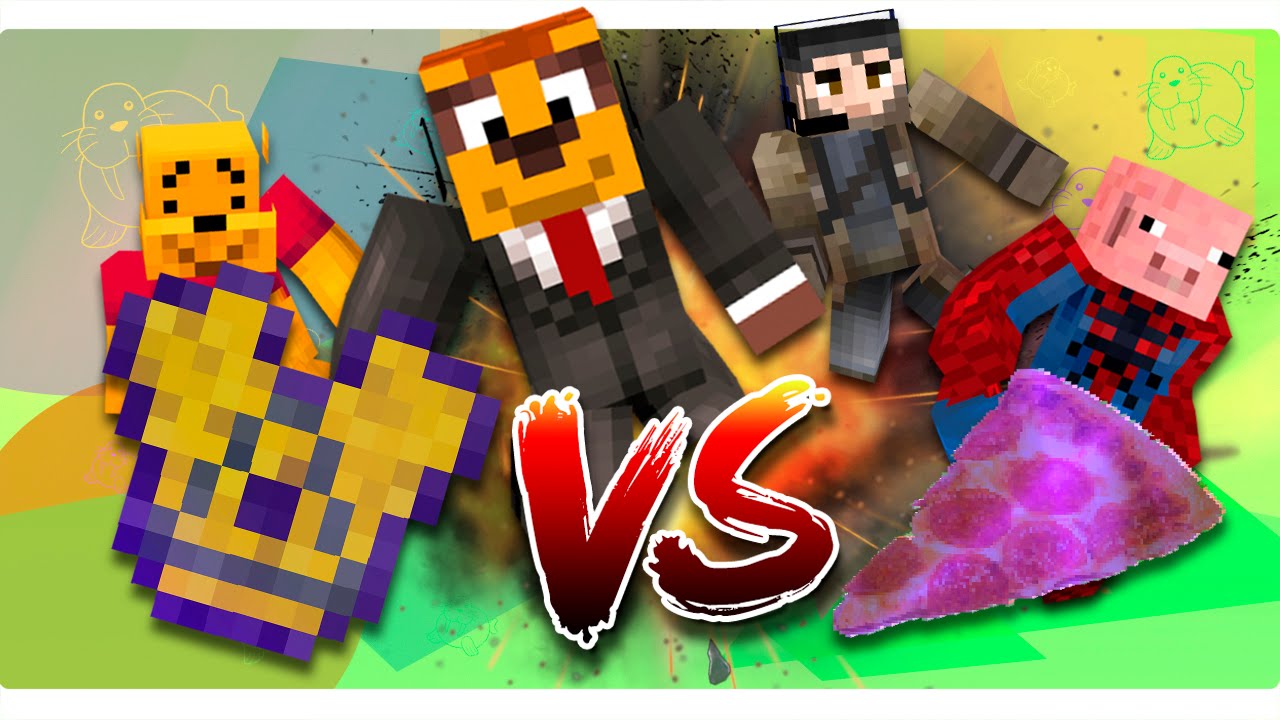 DUELO LEGENDARIO &iquest;ILLUMINATI O PIZZA? - Sarinha Luh Gona y exo | Lucky Blocks