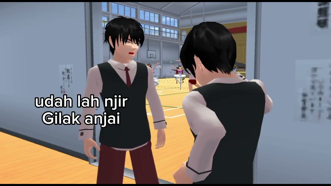 Part 1[kehidupan manusia vampir]🧛🏻‍♀️🎬#sakuraschoolsimulator #dramasss