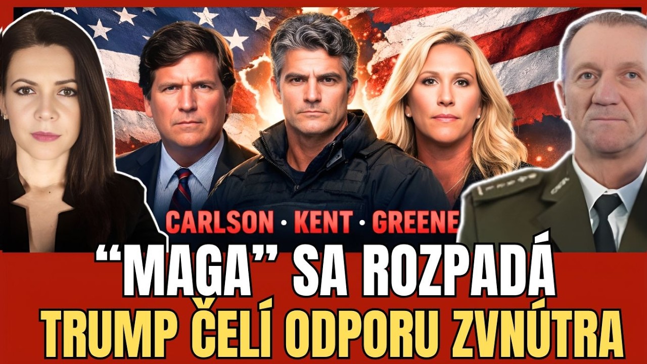 Vzbura proti Trumpovi v USA: Tucker Carlson, Joe Kent, Marjorie Taylor Greene |TVOTV | Lenka Zlatev