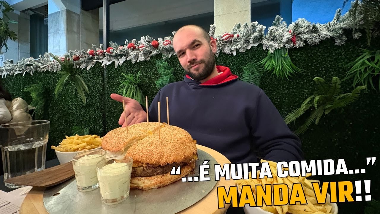 HAMBURGER FAMILIAR DA CASA DO BINGRE? MANDA VIR! | TUGA X FOOD