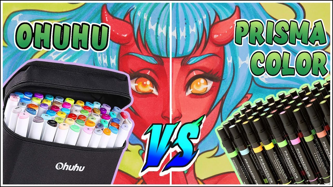 Ohuhu Markers Vs Prismacolor Markers - Marker Review