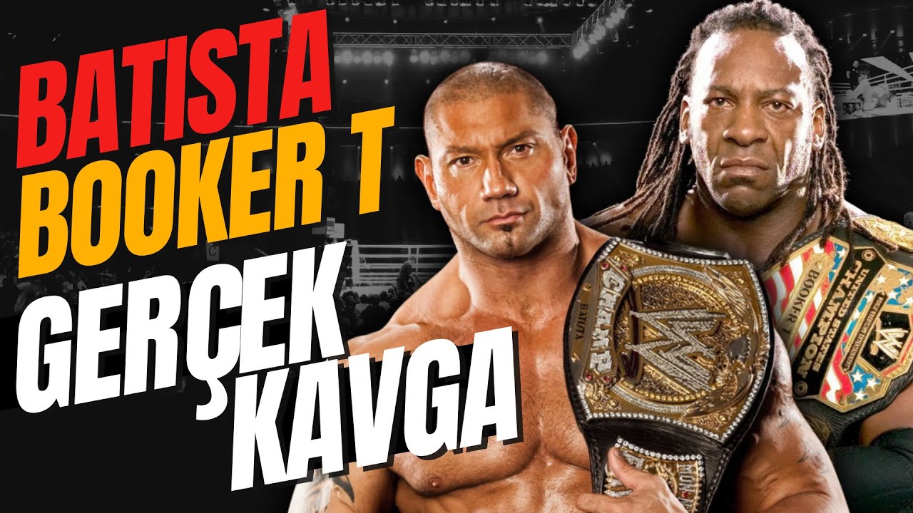 BATISTA ve BOOKER T'nin GERÇEK Kavgası | Güreş Hikayesi