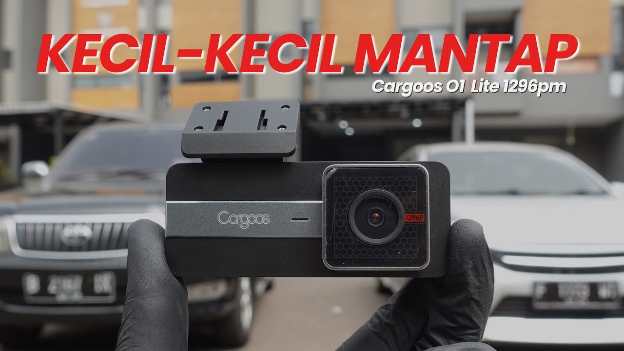 Produk baru Cargoos O1 Lite - Dashcam 1296p Super Canggih!