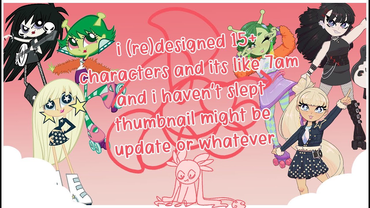 (Re)Designing Every Milky Way and the Galaxy Girl Character || why do i make myself do this