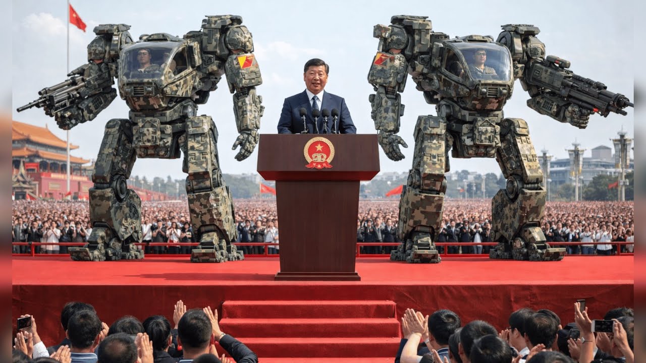 China Strikes Back at the US with Its First Army of Military Robots