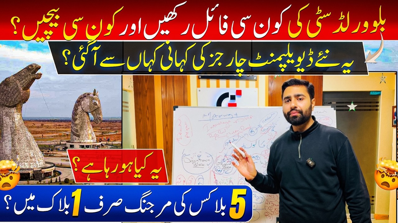 Blue World City Islamabad | Which Files to Merge or Sell? | New Development Charges