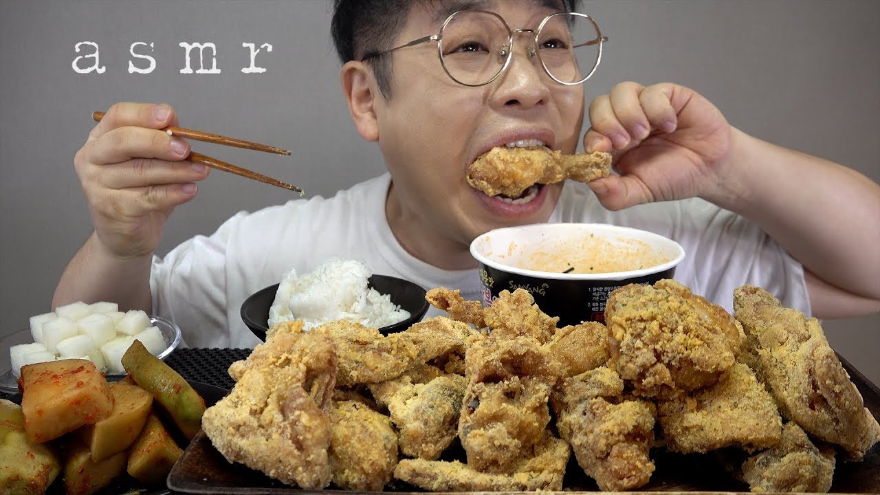 먹방창배tv 신제품치킨이 먹고싶을때 먹자 New Chicken mukbang koreanfood asmr