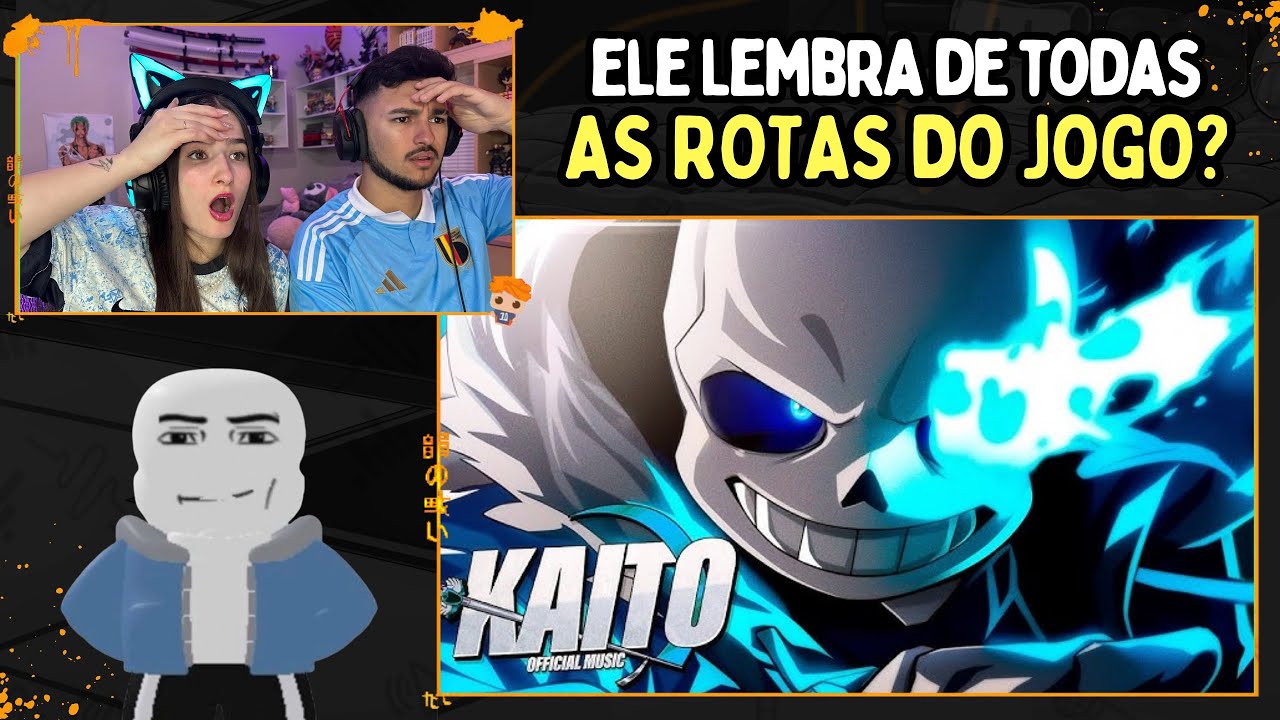 Sans - Karma | Kaito (Undertale) | Apenas uma Live