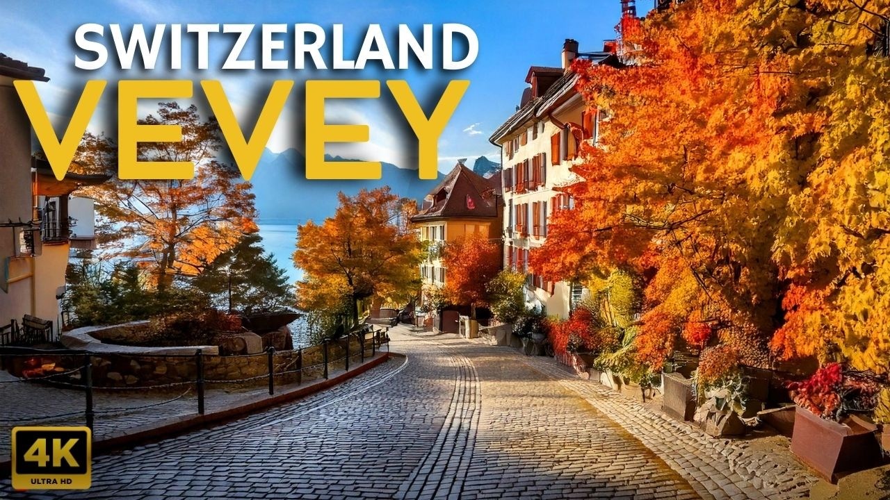 Vevey's BEST Kept Secret for a Timeless Autumn Experience in 4K 🇨🇭