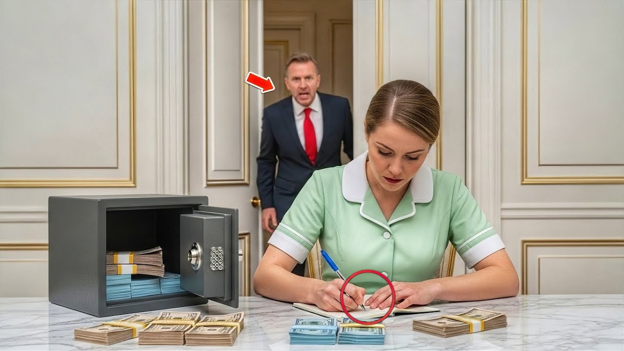 Sie dachte, sie sei allein… Doch der Millionär, der sie beobachtete, sah ALLES.