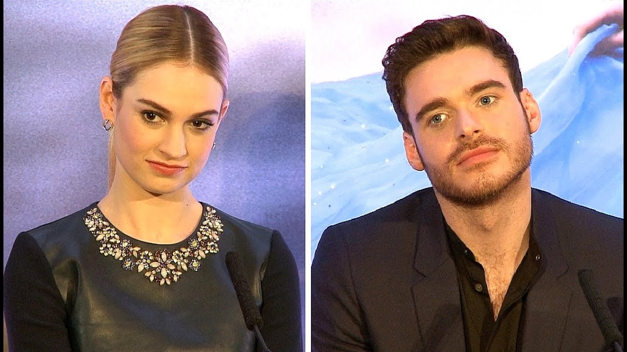 Cinderella Press Conference - Lily James, Richard Madden, Kenneth Branagh