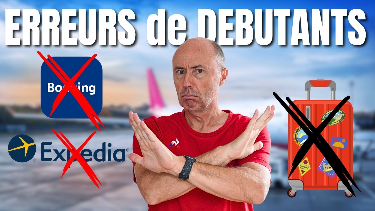 EVITEZ les erreurs que les DÉBUTANTS font TOUS lors de ton voyage en AVION