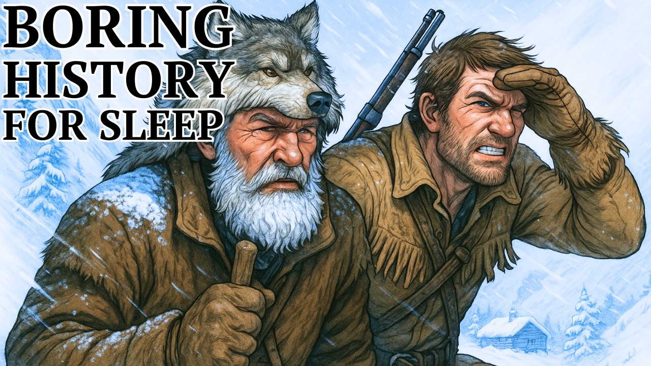 How Mountain Men Survived Deadly Winters in the Rocky Mountains | Relaxing History for Sleep