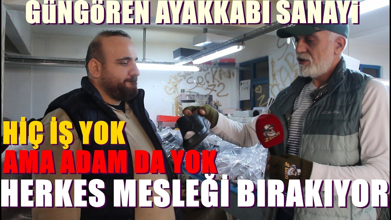 YILBAŞI SONRASI GÜNGÖREN AYAKKABI SANAYİ | ESNAFTA SON DURUM #zdayı #sokakröportajı #piyasalar
