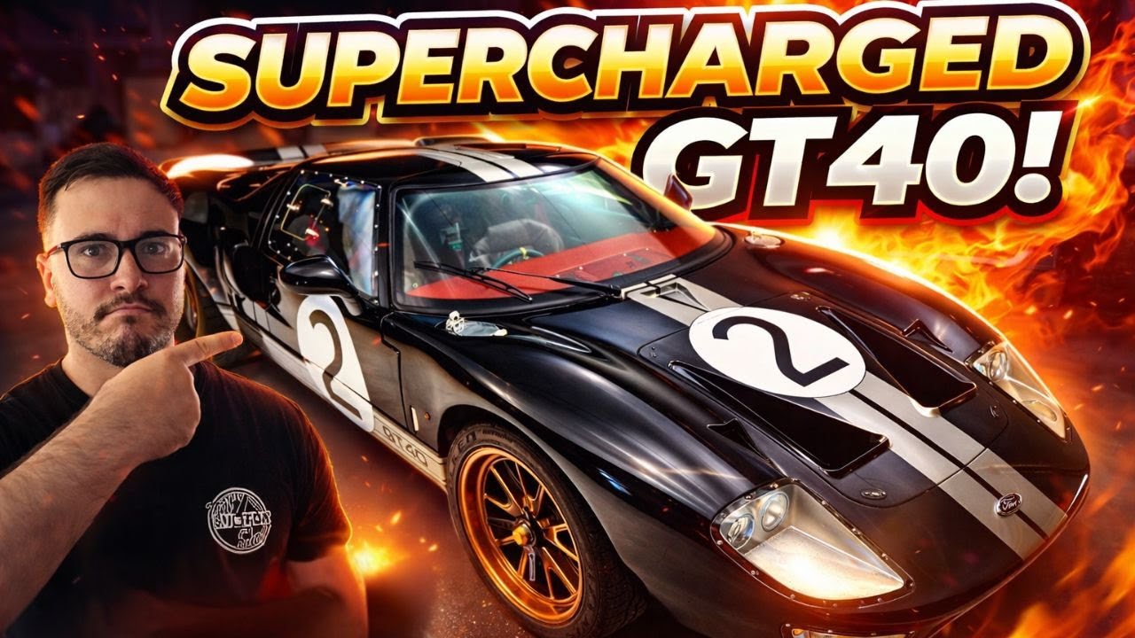 Supercharged Ford GT40 - Classic With A Hint Of Spice