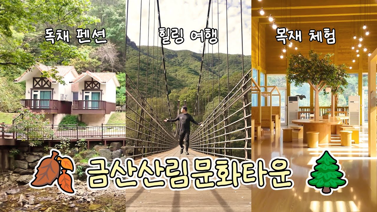가을정취 가득🍂 금산산림문화타운 힐링 여행🌲