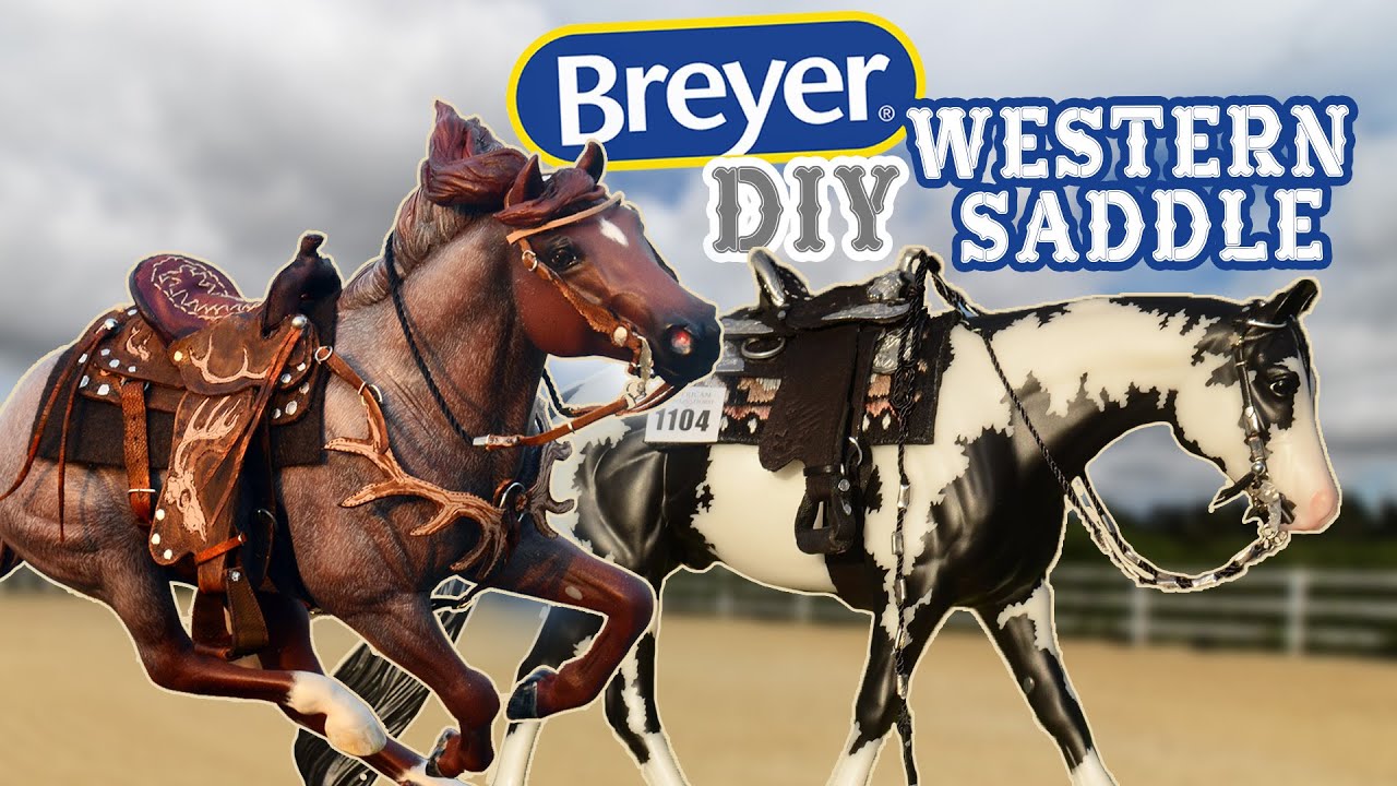 Изготовление комплекта седел Breyer Model Western