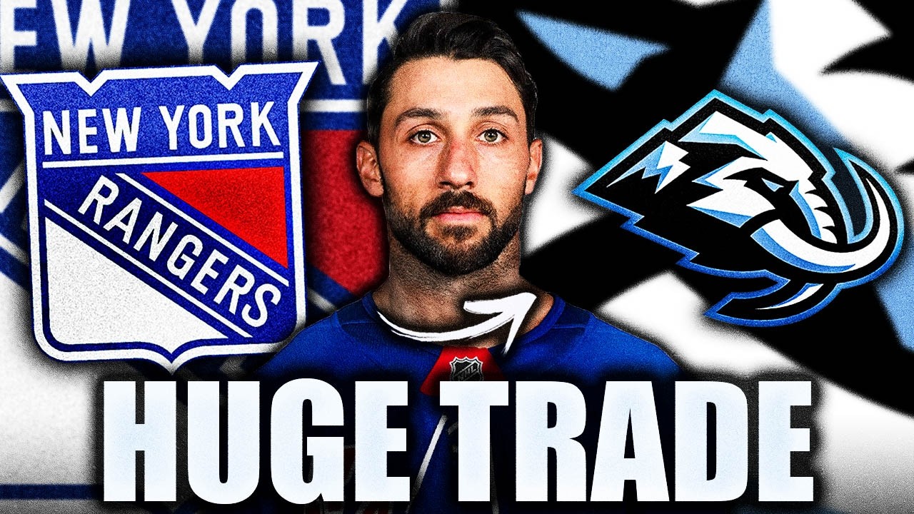 THE VINCENT TROCHECK TRADE RETURN IS NOW OFFICIAL: NEW YORK RANGERS FIANLLY SEND HIM TO UTAH MAMMOTH