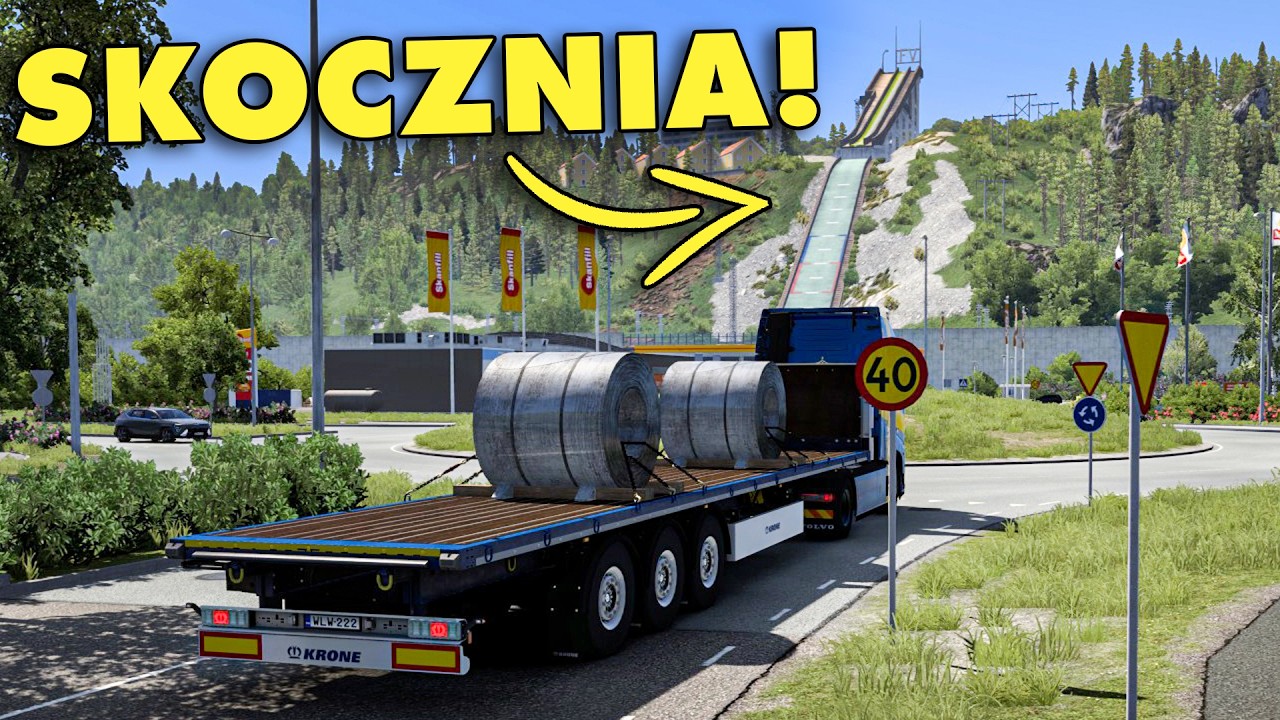 NAJŁADNIEJSZE MIEJSCE W NOWYM DODATKU w ETS 2 Multiplayer