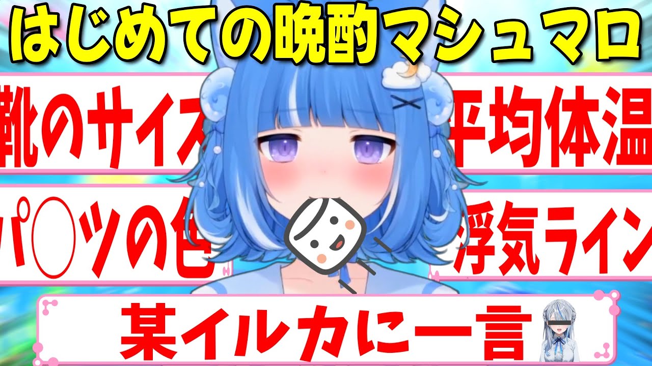おじさんから変◯まで幅広い人たちから届いたマシュマロに答えていくろあちゃん【海月雲ろあ/海月雲ろあ切り抜き】
