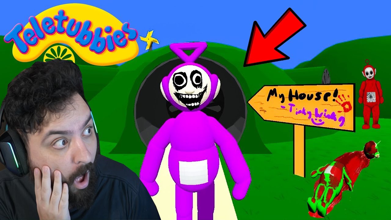 MY HOUSE TINKY WINKY era para SER JOGO FOFO… MAS É ASSUSTADOR !! (NUNCA ENTRE na SUA CASA)