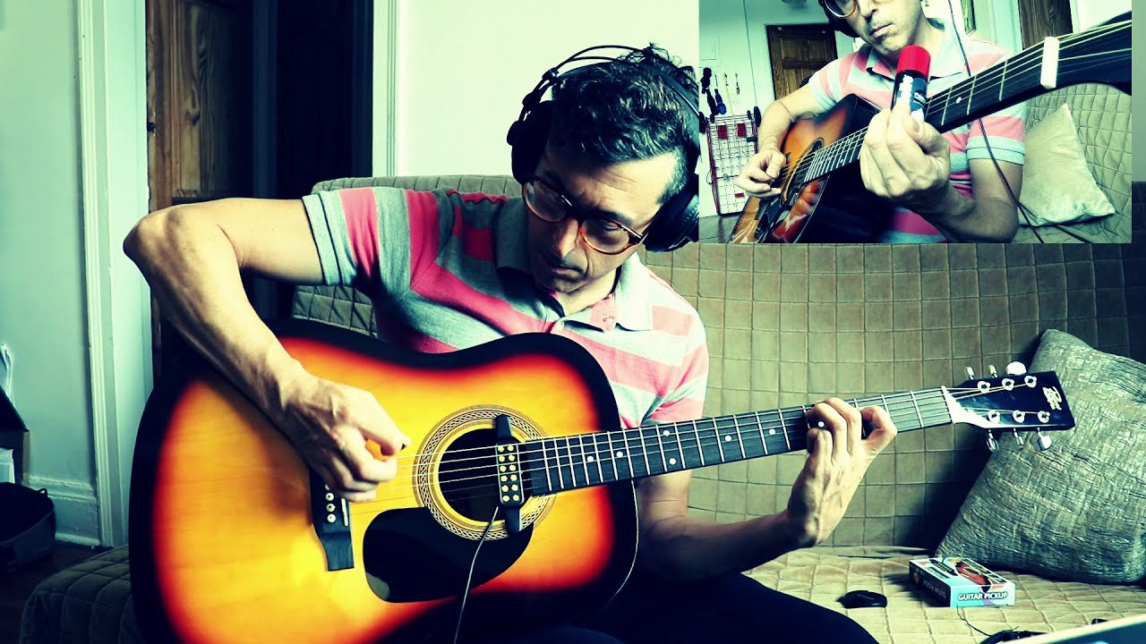 The $11 dollar acoustic guitar pickup - Luvay KQ-3 Review