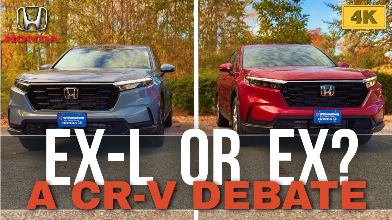 ДИЛЕММА обновления: Honda CR-V EX 2026 года против EX-L — ДЕЙСТВИТЕЛЬНО ли стоит обновлять?