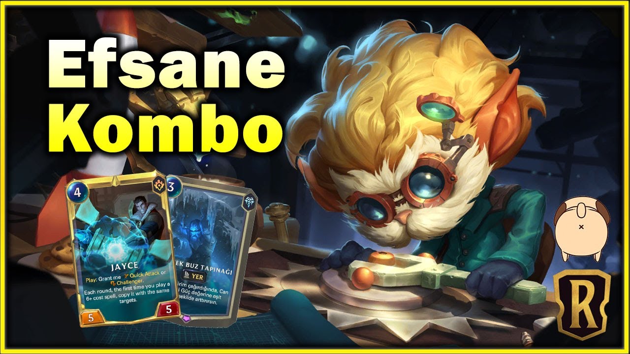 Buz Tapınağı???  Heimerdinger ve Jayce | Legends Of Runeterra (LoR)(Ebedi)