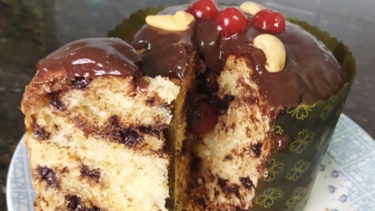 PANETONE E CHOCOTONE com fermento  natural.