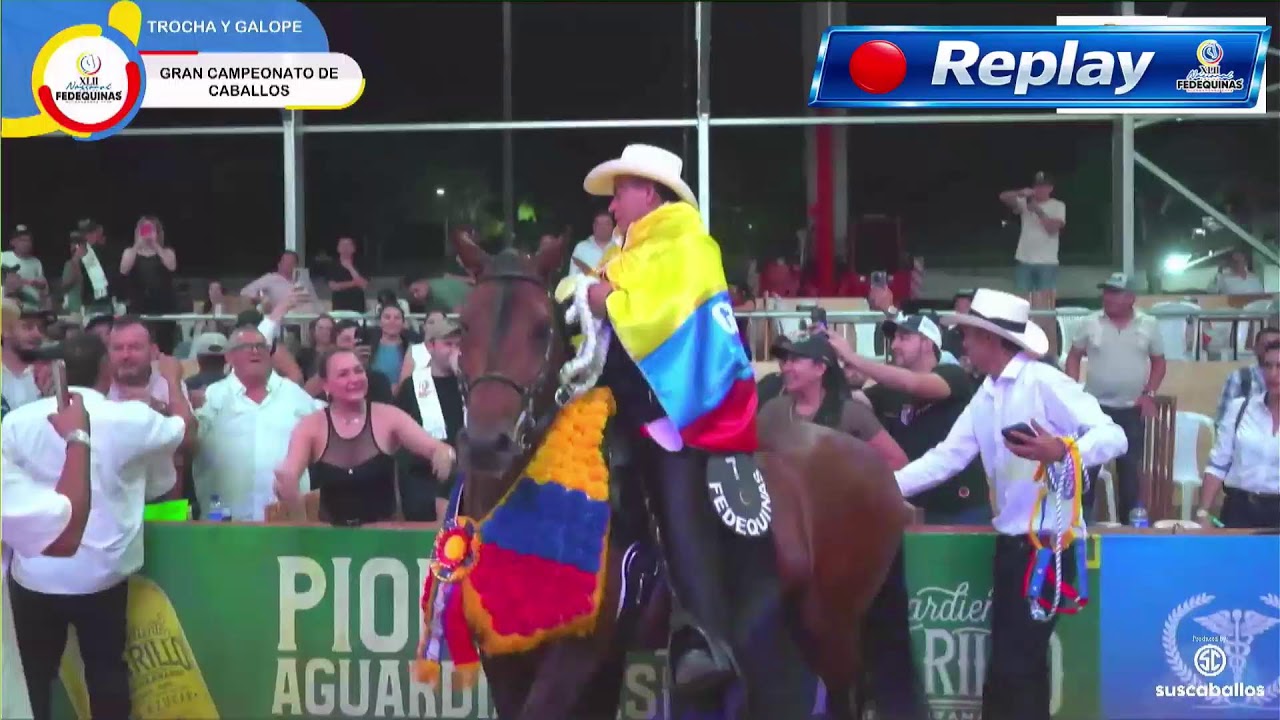 42º EXPONACIONAL EQUINA FEDEQUINAS - BUCARAMANGA 2026 - DIA 5 - TROCHA y GALOPE .