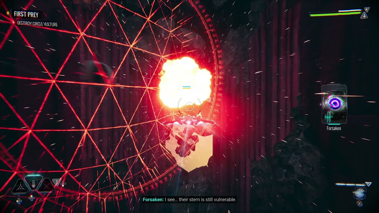 Chorus First Prey Defeat Circle Vulture
