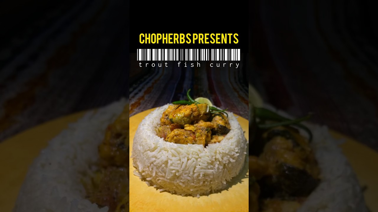 MASALA FISH CURRY RECIPE | TROUT FISH CURRY | FISH CURRY RECIPE BY CHOPHERBS 
