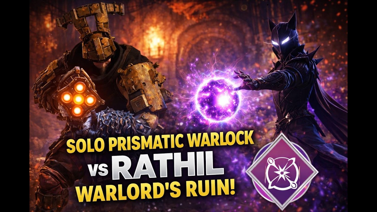 SUPER EASY  Solo 2 Phase Rathil with Apotheosis Warlock