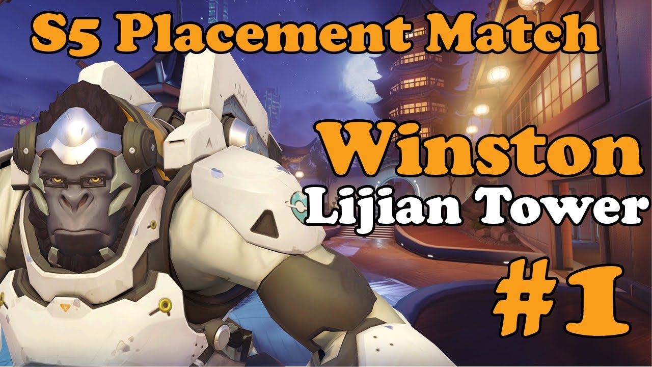 Overwatch S5 Placement Match #1: Monkey using Monkey