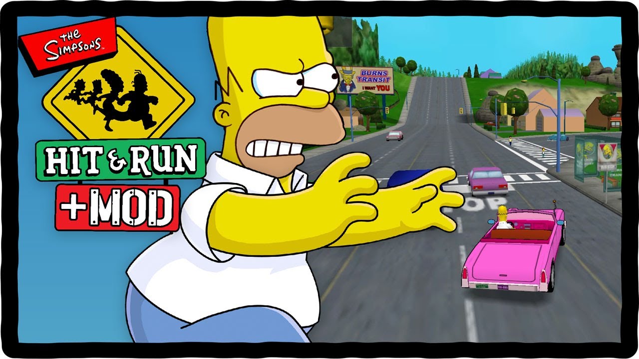 Road Rage RETURNS - The Simpsons: Hit & Run + MOD!