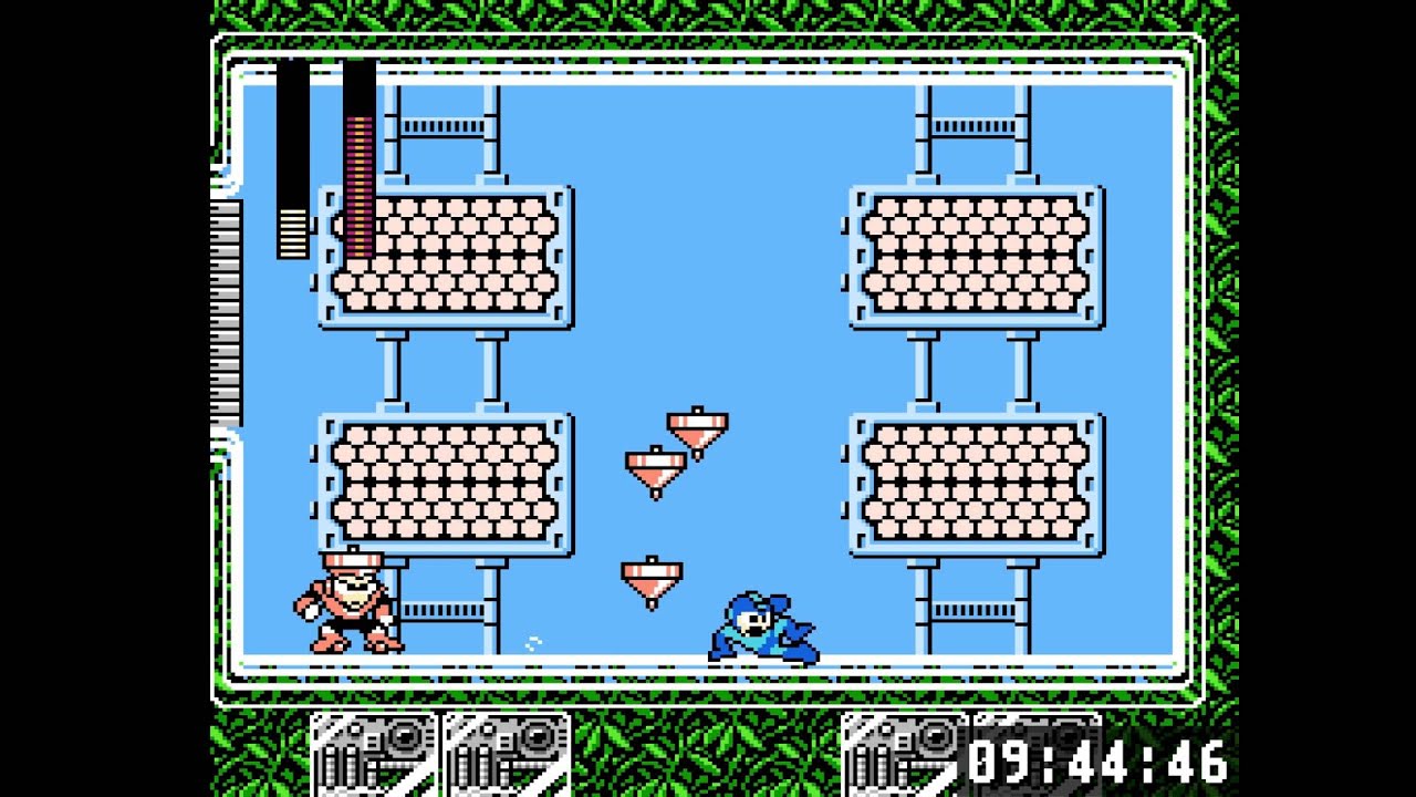 Mega Man Legacy Collection - Challenge 54: All Robot Rush! (No Items) (with commentary)
