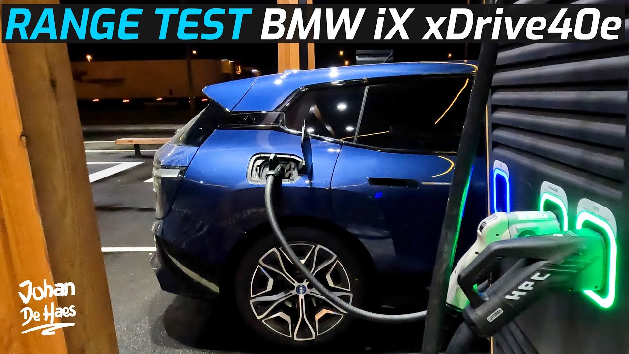 BMW iX xDrive40 71 кВтч ТЕСТ ДИАПАЗОНА