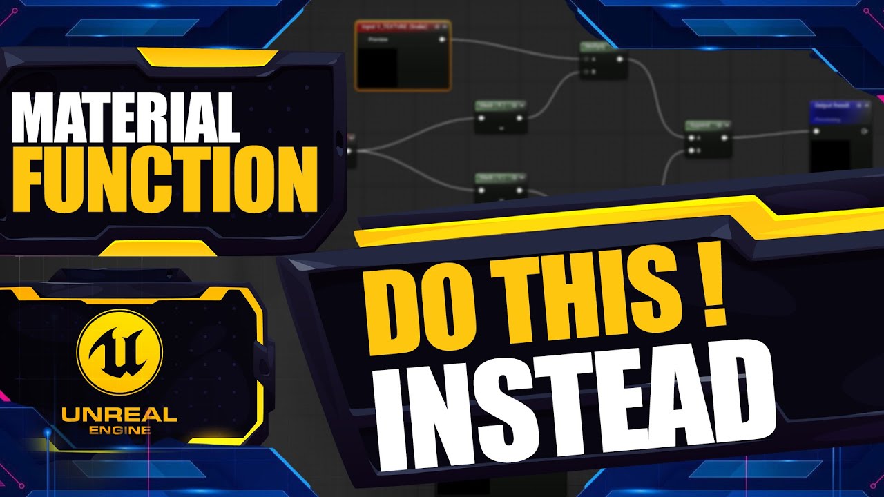 Unreal Engine 5.6 Tutorial: Create Material Functions with Separate UV Controls | Master UV Mapping