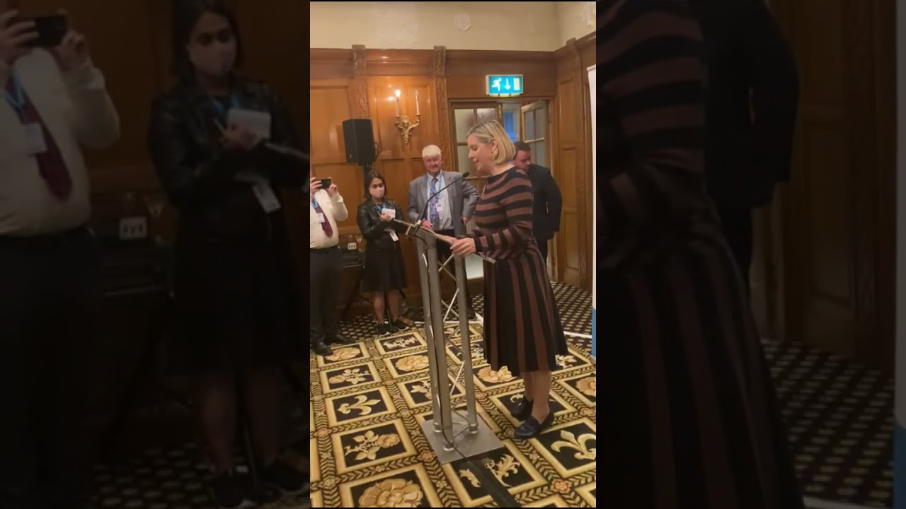 Andrea Jenkyns MP Speaks at the CAWF fringe event at CPC21
