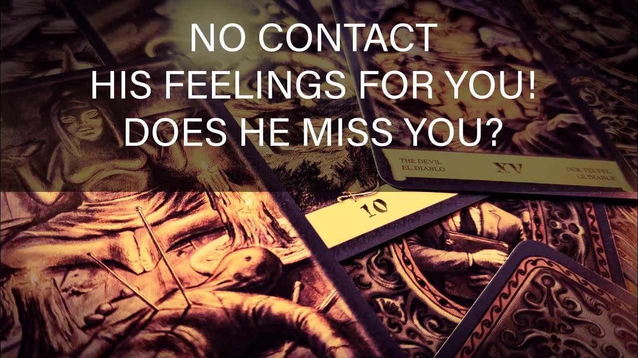 PICK A CARD: NO CONTACT. IS HE MISSING YOU? HIS FEELINGS/ NEXT MOVE. TIMELESS TAROT READING.