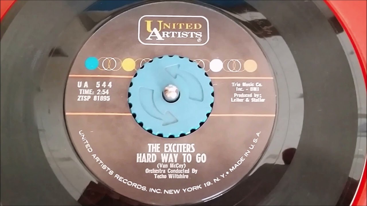 The Exciters ♫  Hard Way To Go  ♫ United Artists UA 544 ℗ 1962