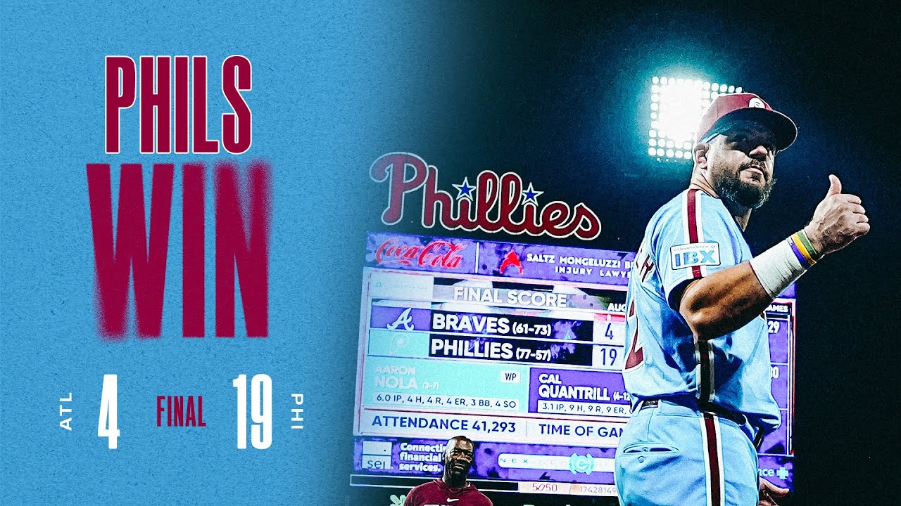 Braves vs. Phillies Game Highlights (8/28/25) | MLB Highlights