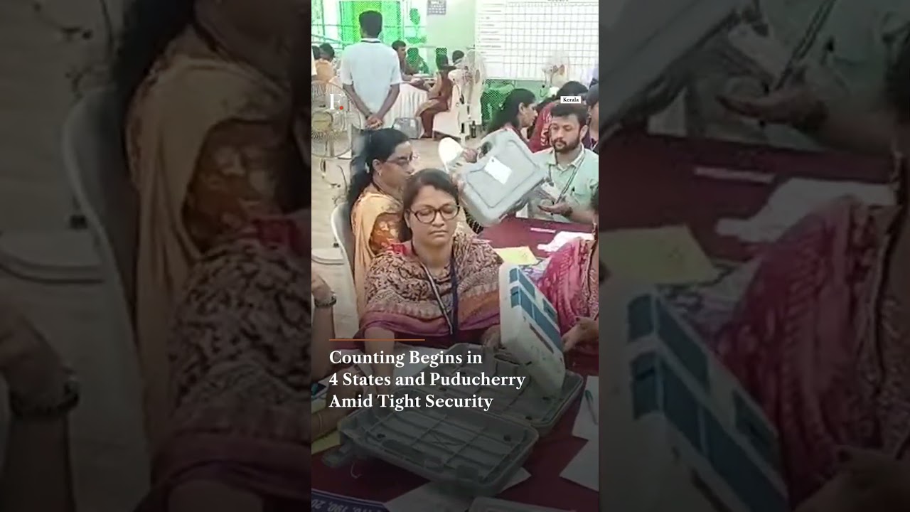 Vote Counting Begins in West Bengal, Tamil Nadu, Kerala, Assam & Puducherry | Firstpost