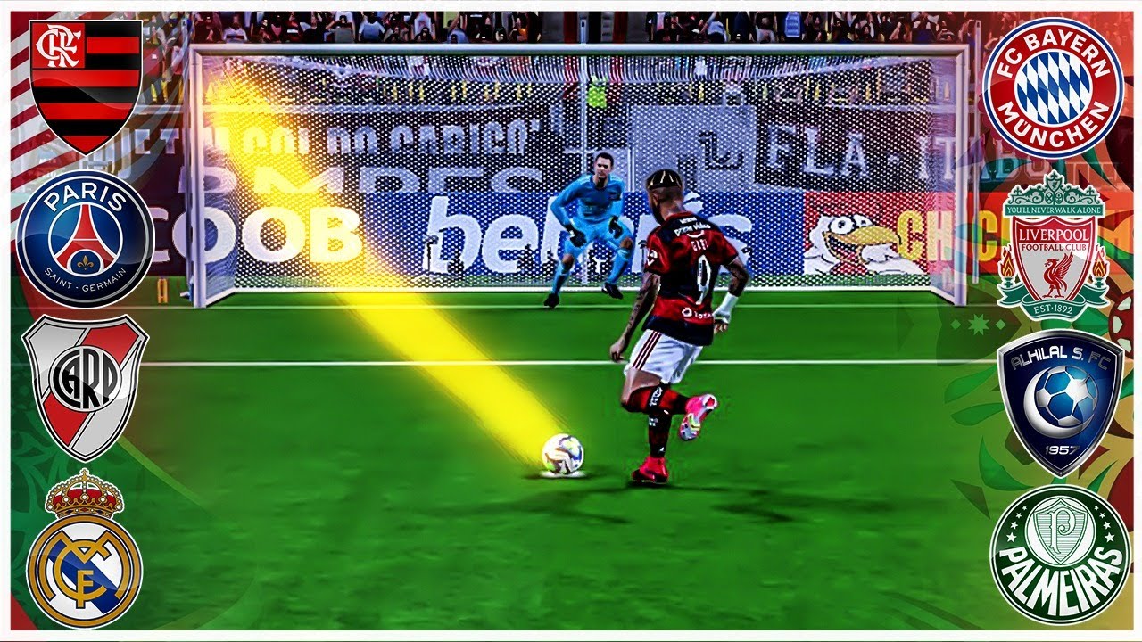COMEÇOU MUNDIAL de CLUBES de PÊNALTIS com 32 CLUBES! PES 2021 #01